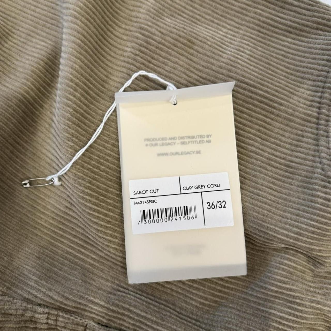 Our Legacy Our Legacy Corduroy Pants Sabot Cut Size US 36 / EU 52 - 4 Thumbnail