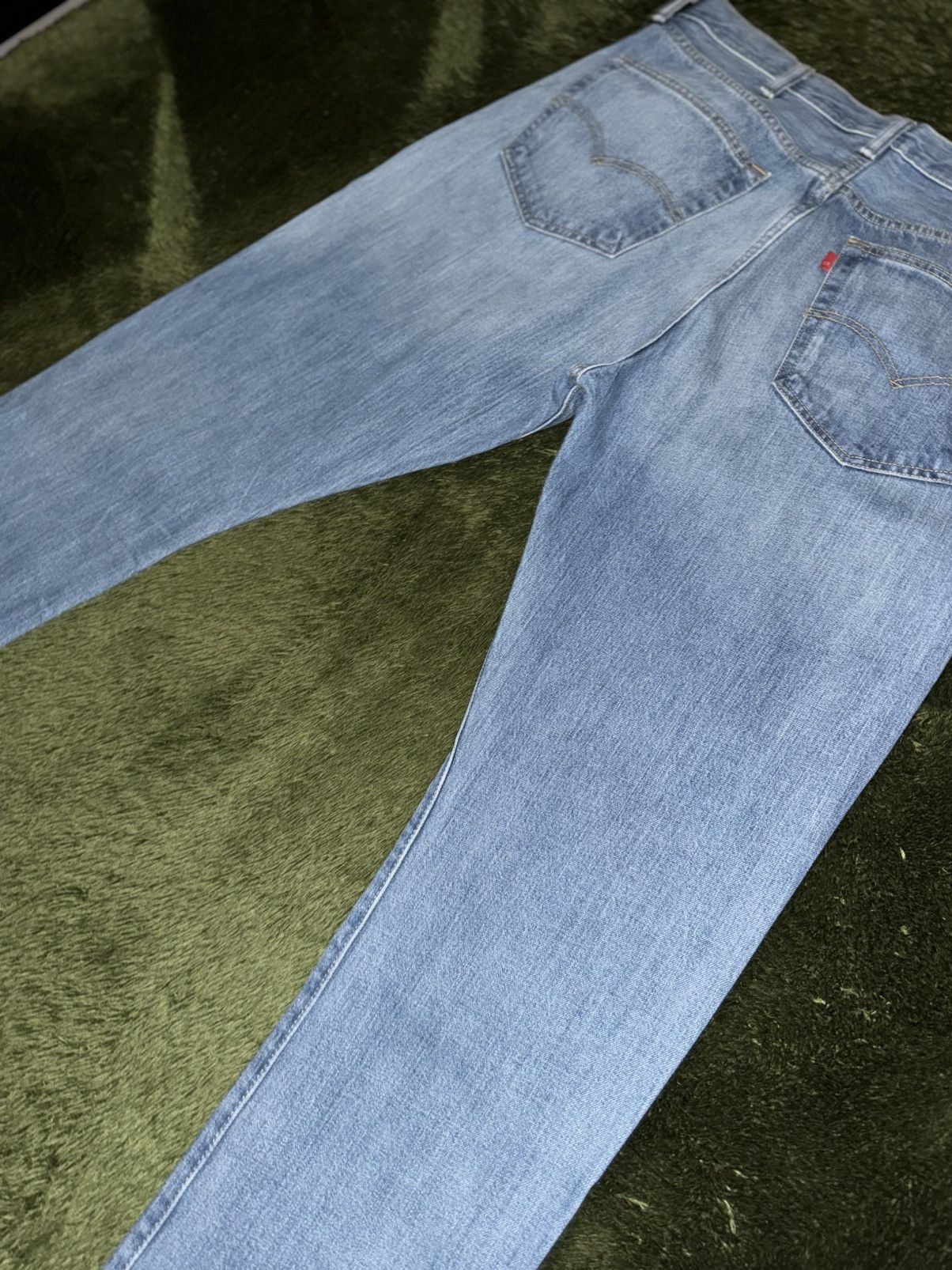 Levi's [W38/L32] Levi’s 501 Original Blank Tab Denim Indigo Size US 38 / EU 54 - 10 Thumbnail