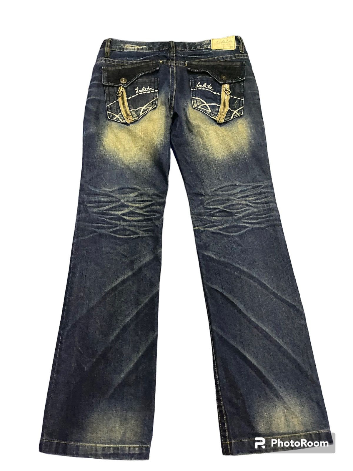 Designer × Hysteric Glamour × Japanese Brand Yoshitomo Nara Lolita jeans japan rare design Size US 35 - 2 Thumbnail