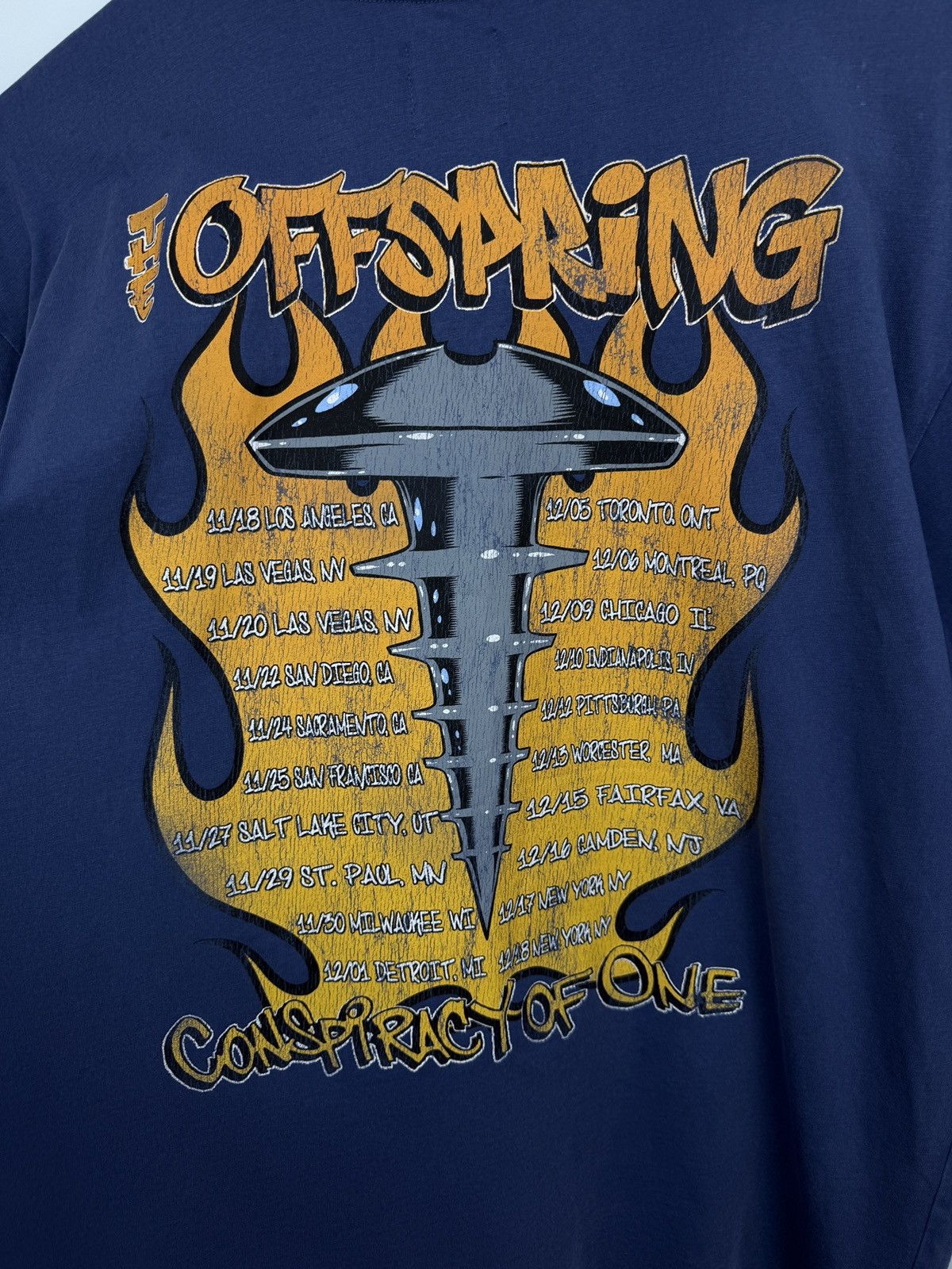 Band Tees 🇺🇸 Y2K The Offspring Conspiracy Of One T-Shirt Retro Rare Size US M / EU 48-50 / 2 - 8 Thumbnail