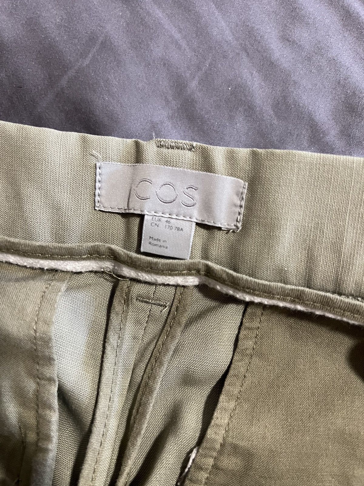 Cos COS Gray Casual Wool Pants Size US 30 / EU 46 - 3 Thumbnail