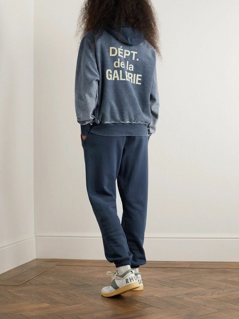 Gallery Dept. Gallery Dept. Reversible French Logo Hoodie Faded Navy Blue Size US L / EU 52-54 / 3 - 5 Thumbnail