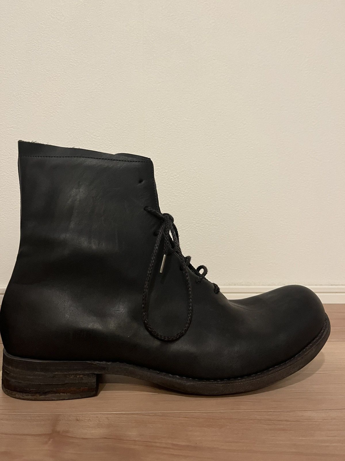 A1923 A DICIANNOVEVENTITRE Horse Leather Ankle Boots Size US 10 / EU 43 - 5 Thumbnail