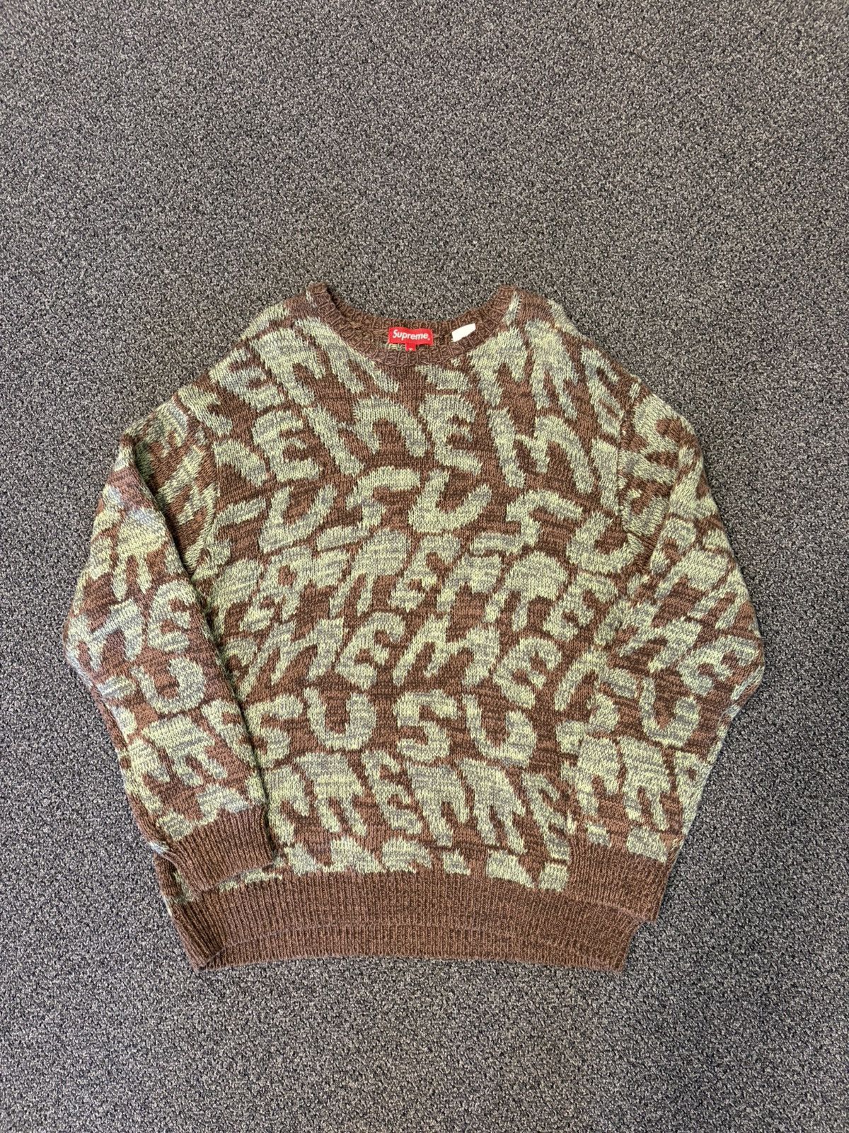 Supreme Supreme Stacked Sweater Size US XL / EU 56 / 4 - 1 Thumbnail