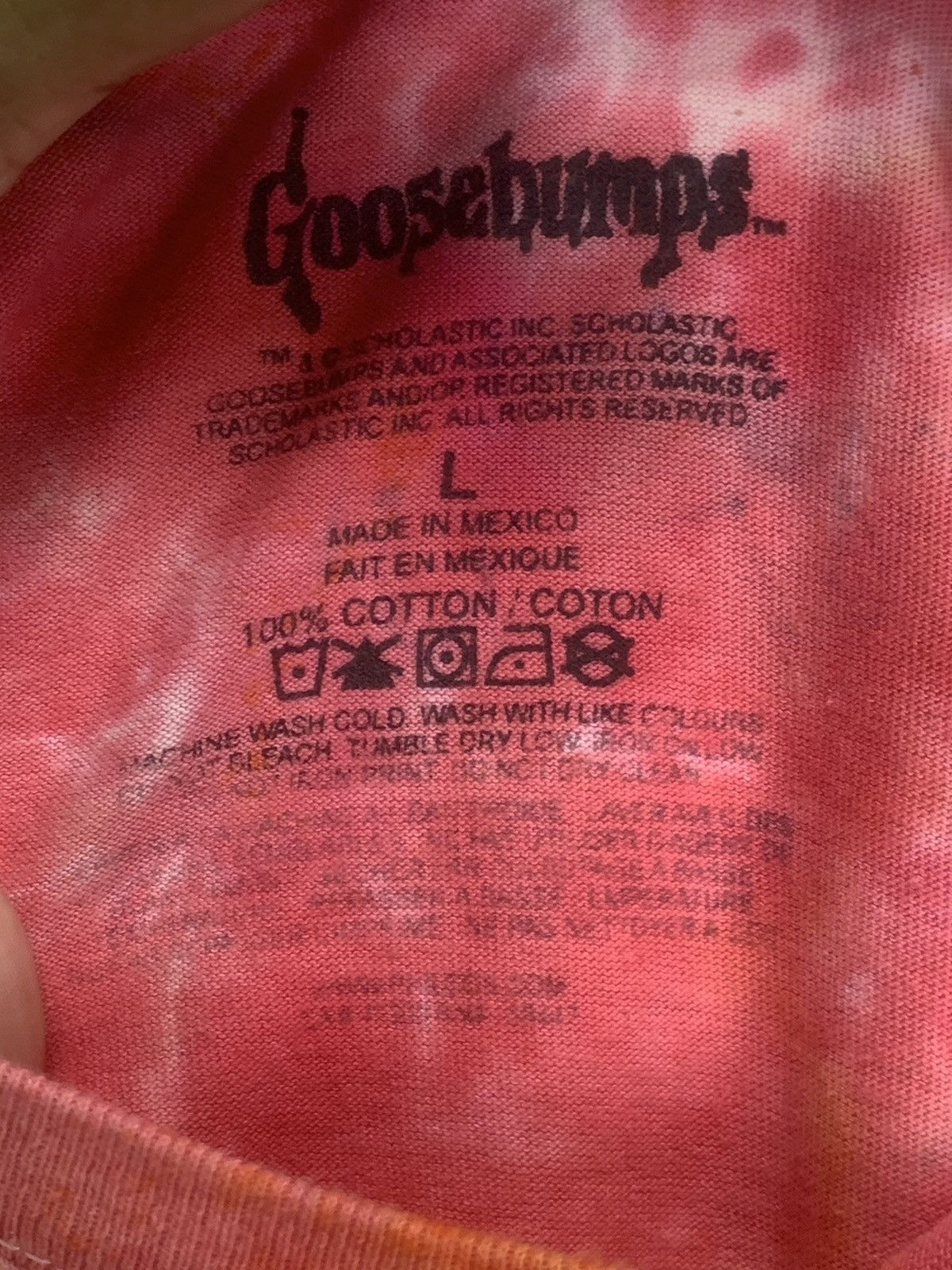 Vintage Vintage Goosebumps Horror Movie tee Size US L / EU 52-54 / 3 - 11 Thumbnail