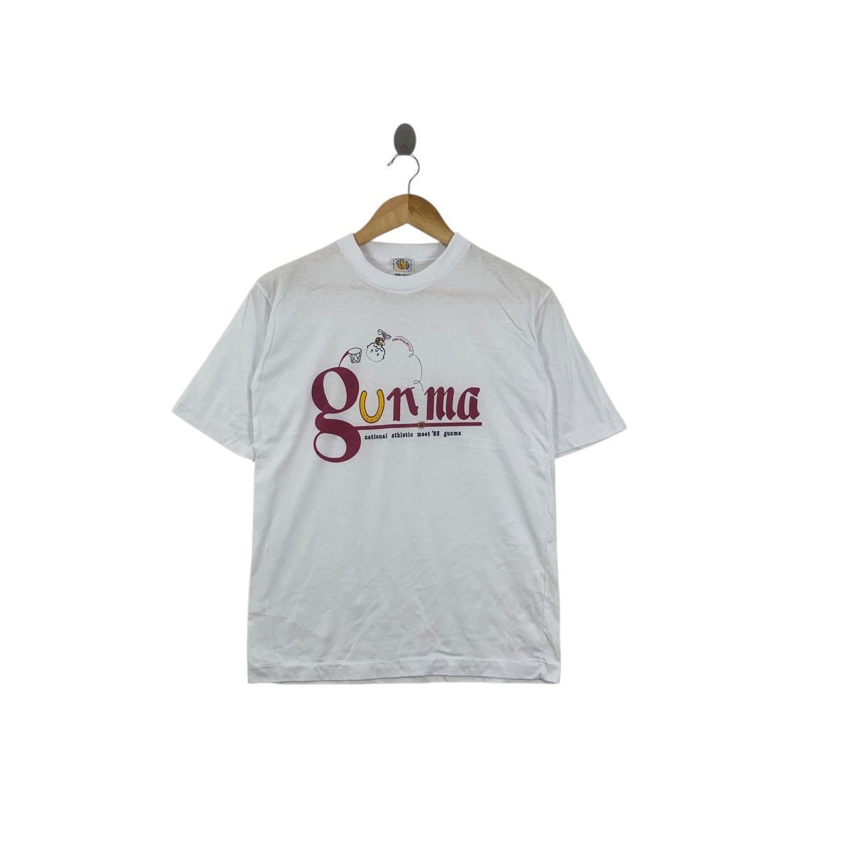 Other Vintage 1983 GUNMA JAPAN National Athletic Tee Shirt Top S Size L / US 10 / IT 46 - 1 Thumbnail