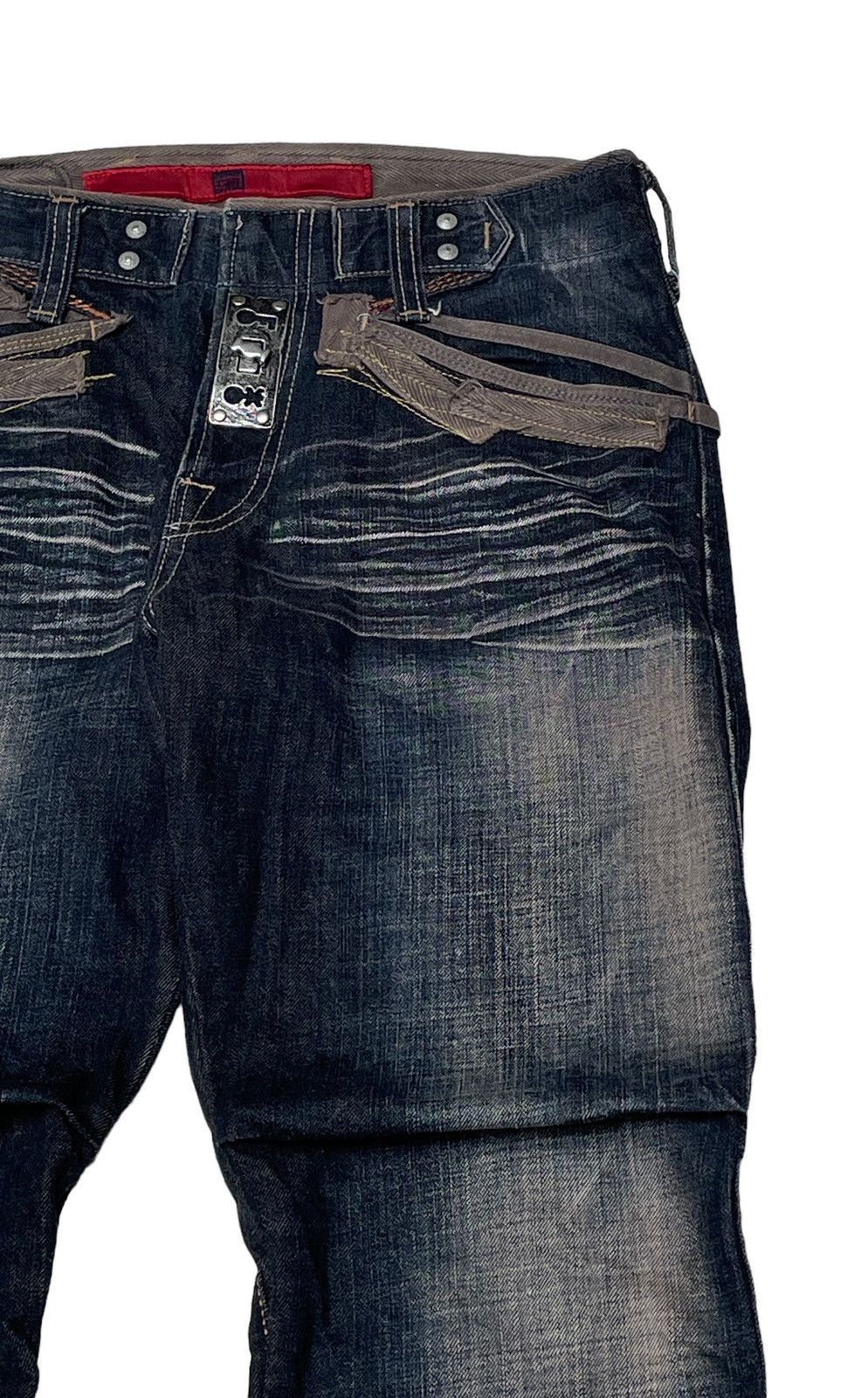 Marithe + Francois Girbaud Vintage Brand Marithe Francois Girbaud Tactical Jeans 1990s Size US 31 - 5 Thumbnail