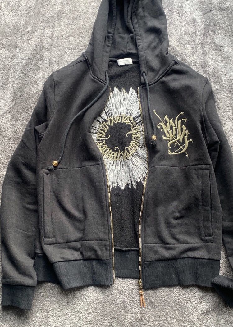 Dries Van Noten Dries van noten Embroidered zipper hoodie 2412-Nextarrow Size US XL / EU 56 / 4 - 1 Thumbnail