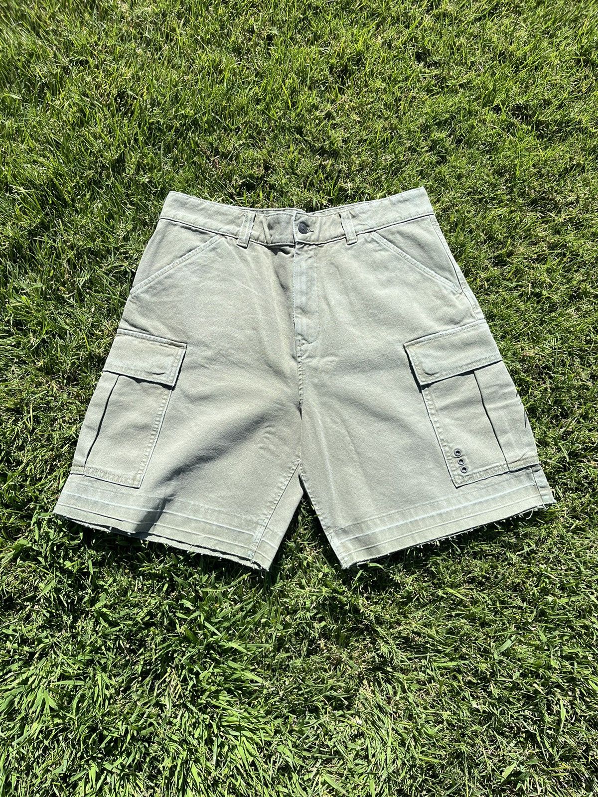 Japanese Brand × Zara Zara Cargo Jorts Size US 34 / EU 50 - 1 Thumbnail