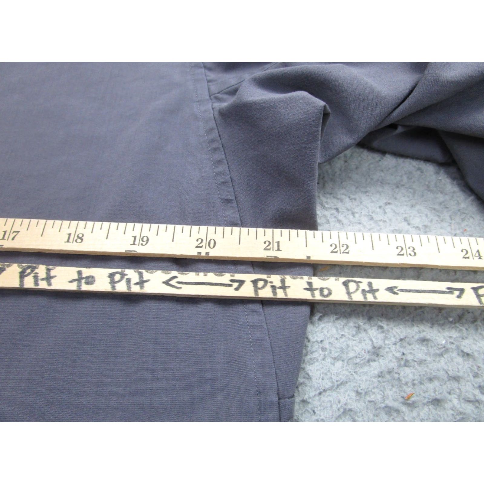 Lululemon Lululemon Shirt Mens Large Gray Long Sleeve Button Front Casual Slim Dress Size US M / EU 48-50 / 2 - 7 Thumbnail