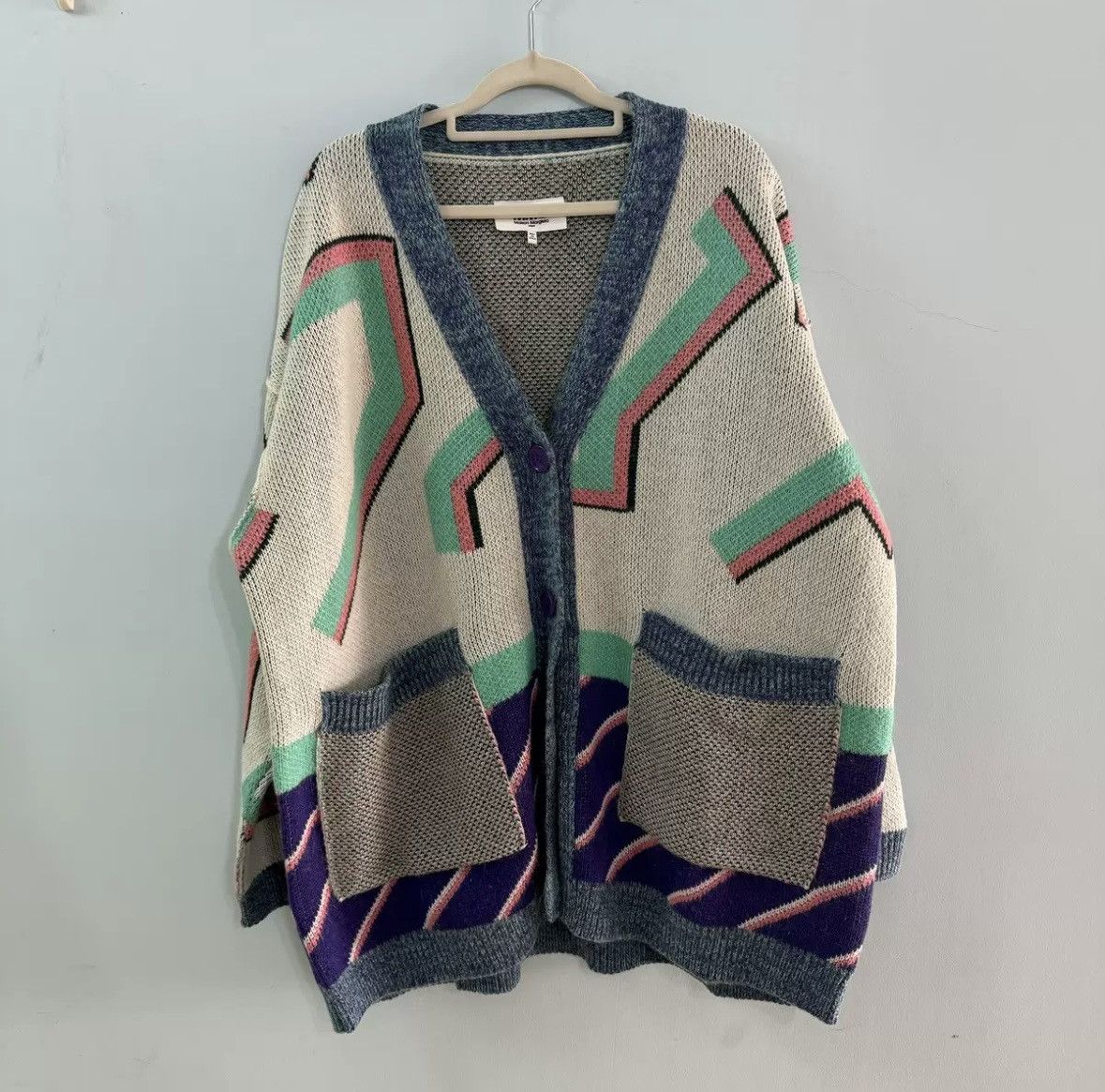 Maison Margiela Maison margiela mm6 wool knitted cardigan Size US XS / EU 42 / 0 - 1 Thumbnail
