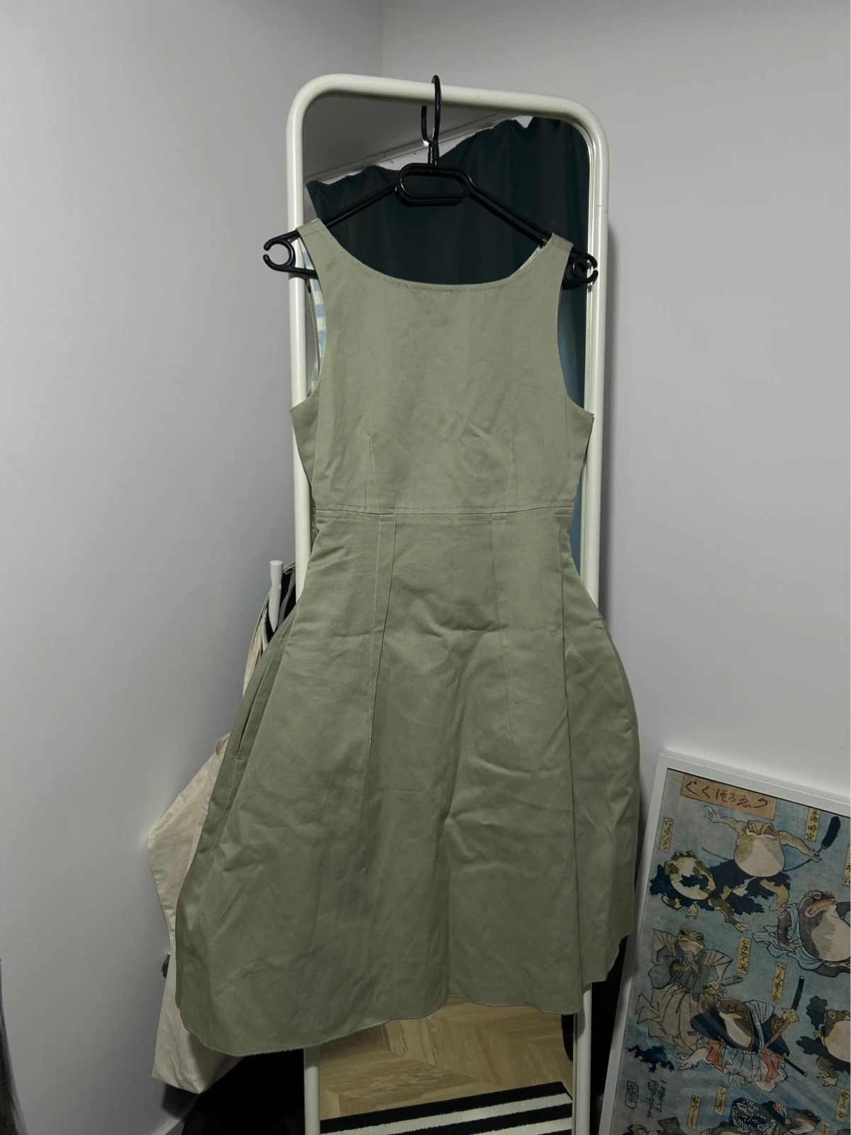 Paul Smith Paul Smith Blue Midi Beige Khaki Dress Size XS / US 0-2 / IT 36-38 - 1 Thumbnail