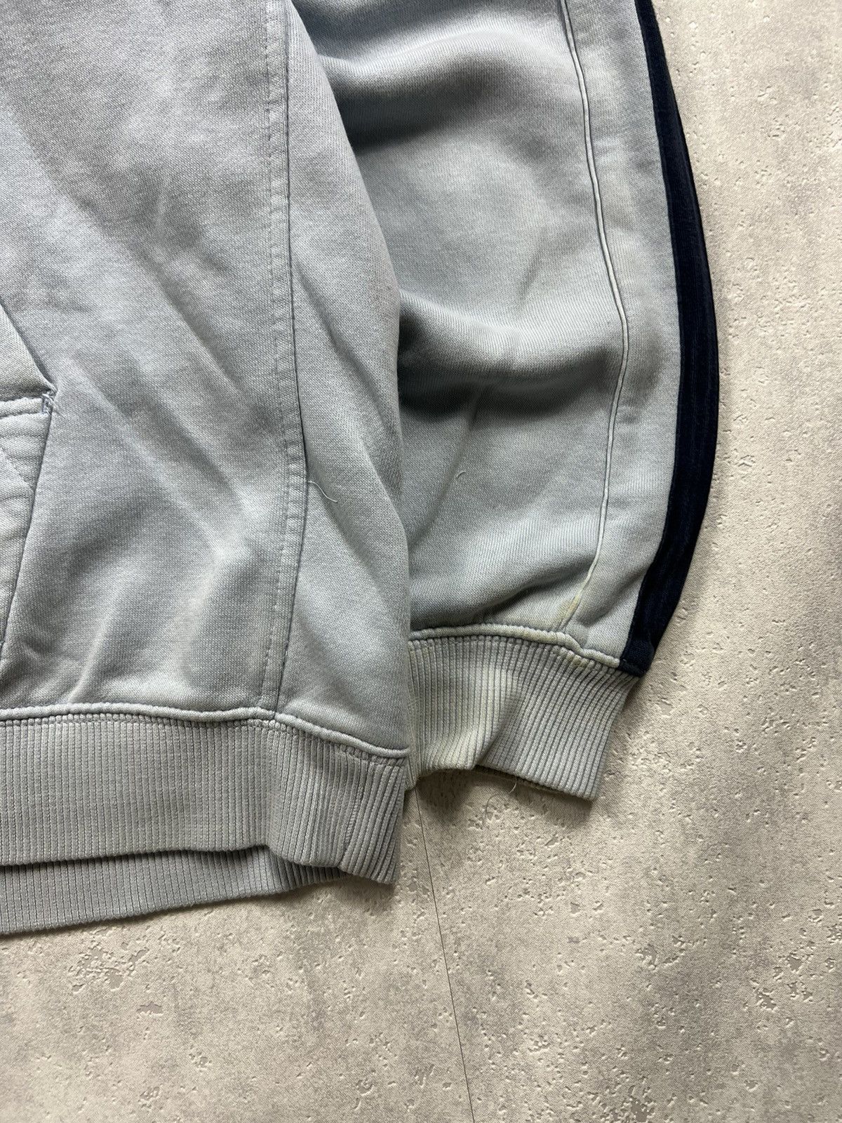 Nike 00’s NIKE BOXY BOG SWOOSH LOGO Y2K DISTRESSED HOODIE Size US XL / EU 56 / 4 - 2 Thumbnail