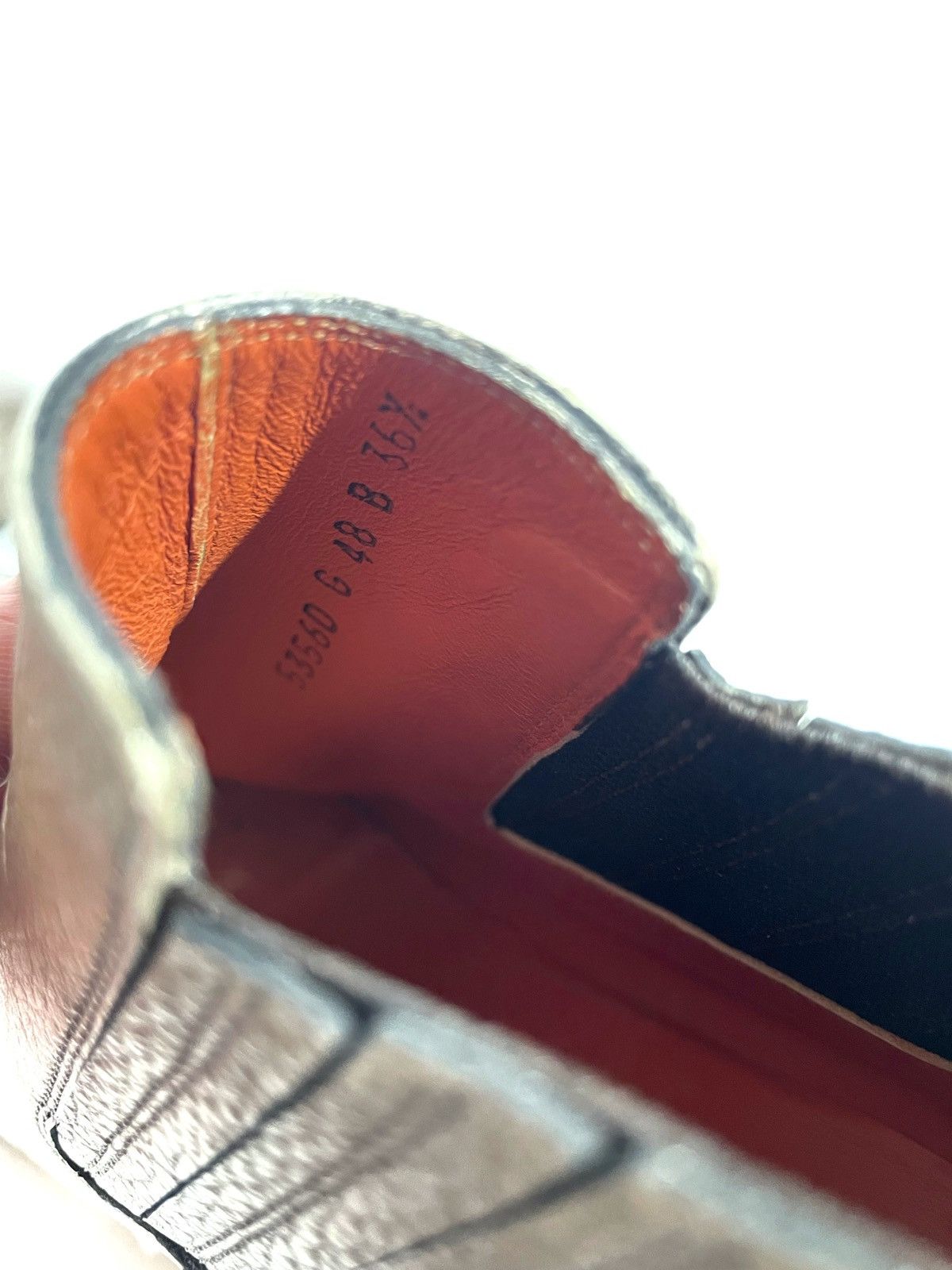 Santoni Santoni Women Leather Ankle Boots Size 36.5 Made In Italy Size US 6.5 / IT 36.5 - 13 Thumbnail