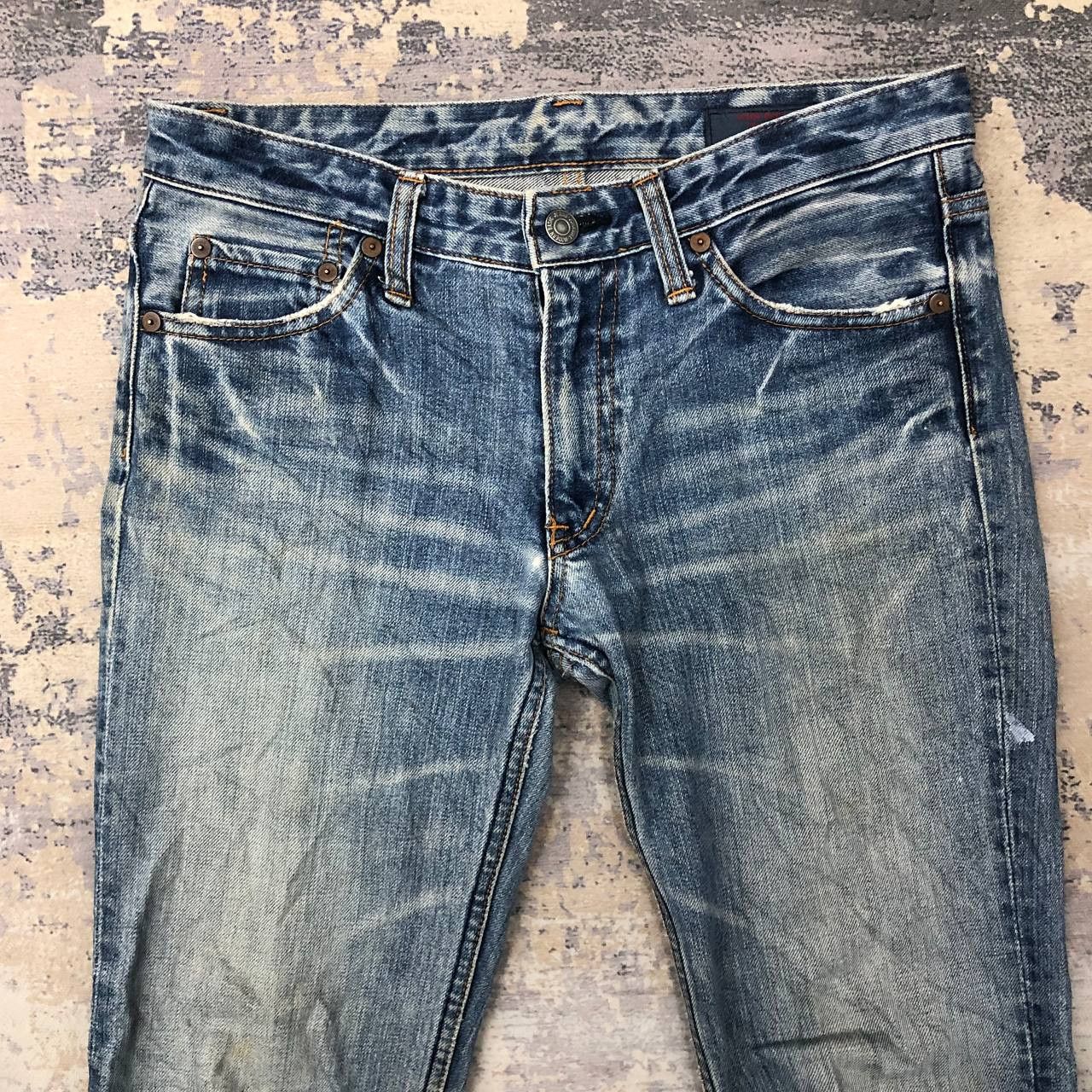 Johnbull × URBAN RESEARCH DOORS P781 URBAN RESEARCH x JOHN BULL DISTRESSED SKINNY JEANS Size US 30 / EU 46 - 3 Thumbnail