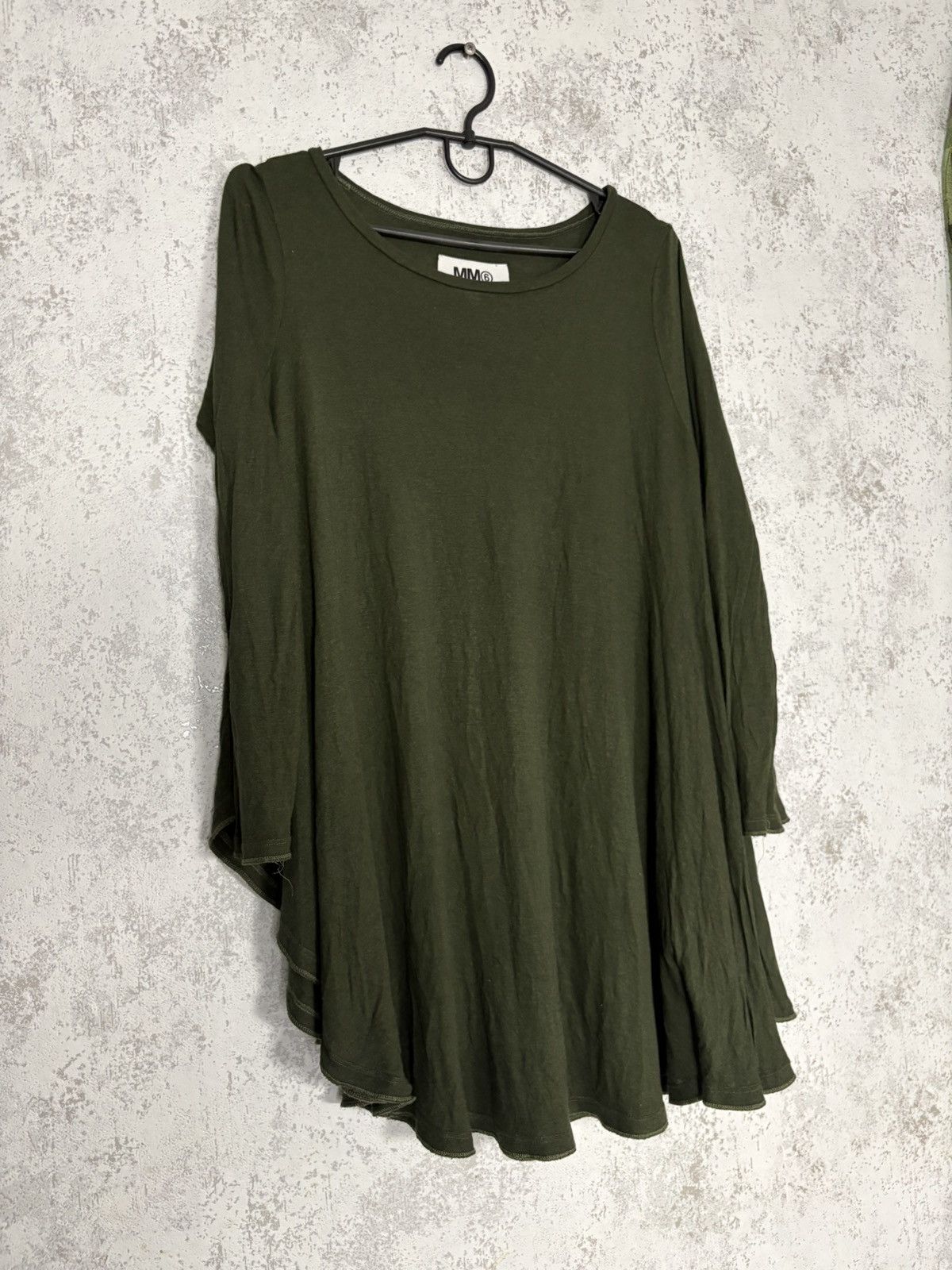 Maison Margiela Maison Margiela MM6 Draped Asymmetric Long Sleeve Dress M Size M / US 6-8 / IT 42-44 - 5 Thumbnail