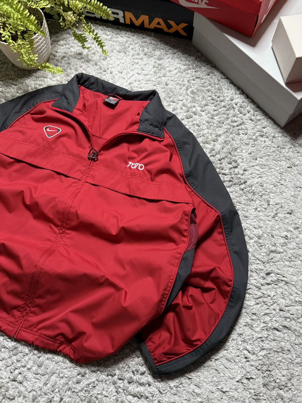 Nike 00s Nike Jacket Rare Nylon Retro Swoosh Vintage Streetwear Size US L / EU 52-54 / 3 - 2 Thumbnail