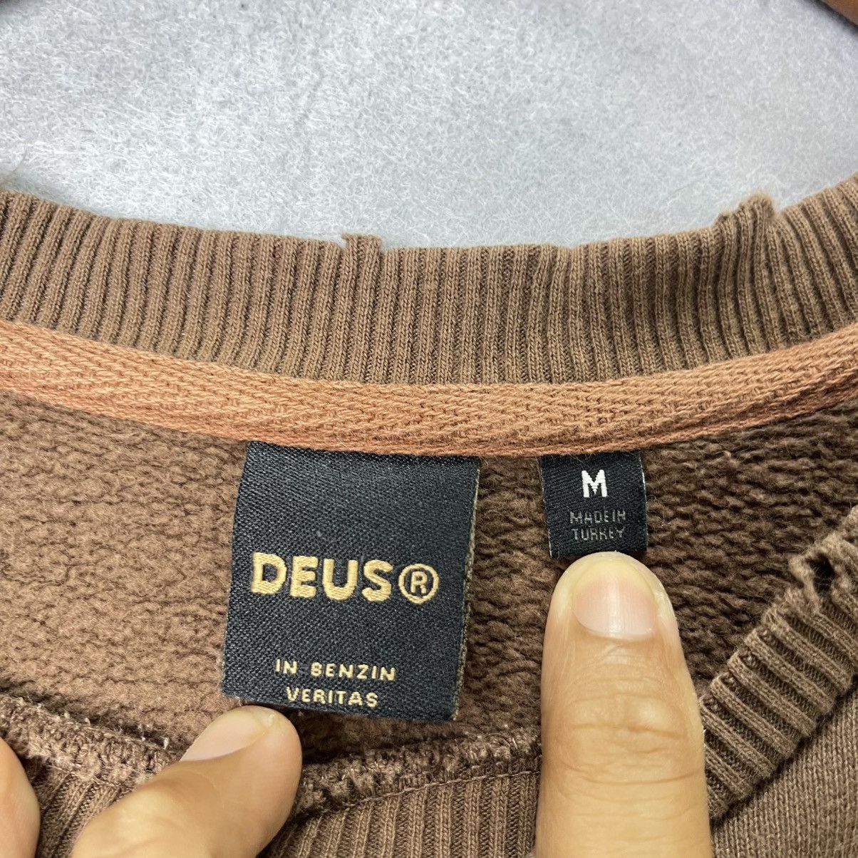 Vintage Vintage Deus Ex Machina Logo Crewneck Sweatshirt Size US M / EU 48-50 / 2 - 11 Thumbnail