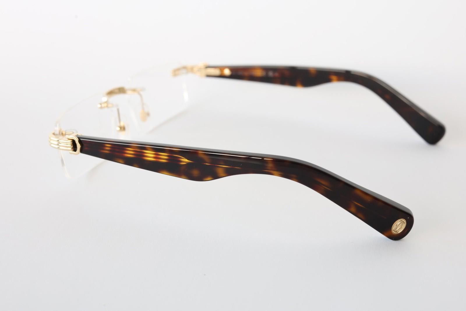 Cartier New Cartier eyewear optical eyeglasses CT0537O 002 gold Size ONE SIZE - 5 Thumbnail