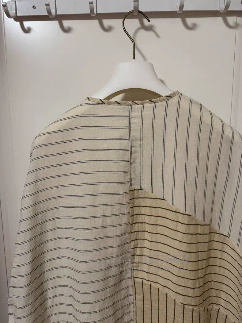Loewe Loewe Asymmetrical Short Sleeve Dress with Small Logo on C Size XS / US 0-2 / IT 36-38 - 6 Thumbnail