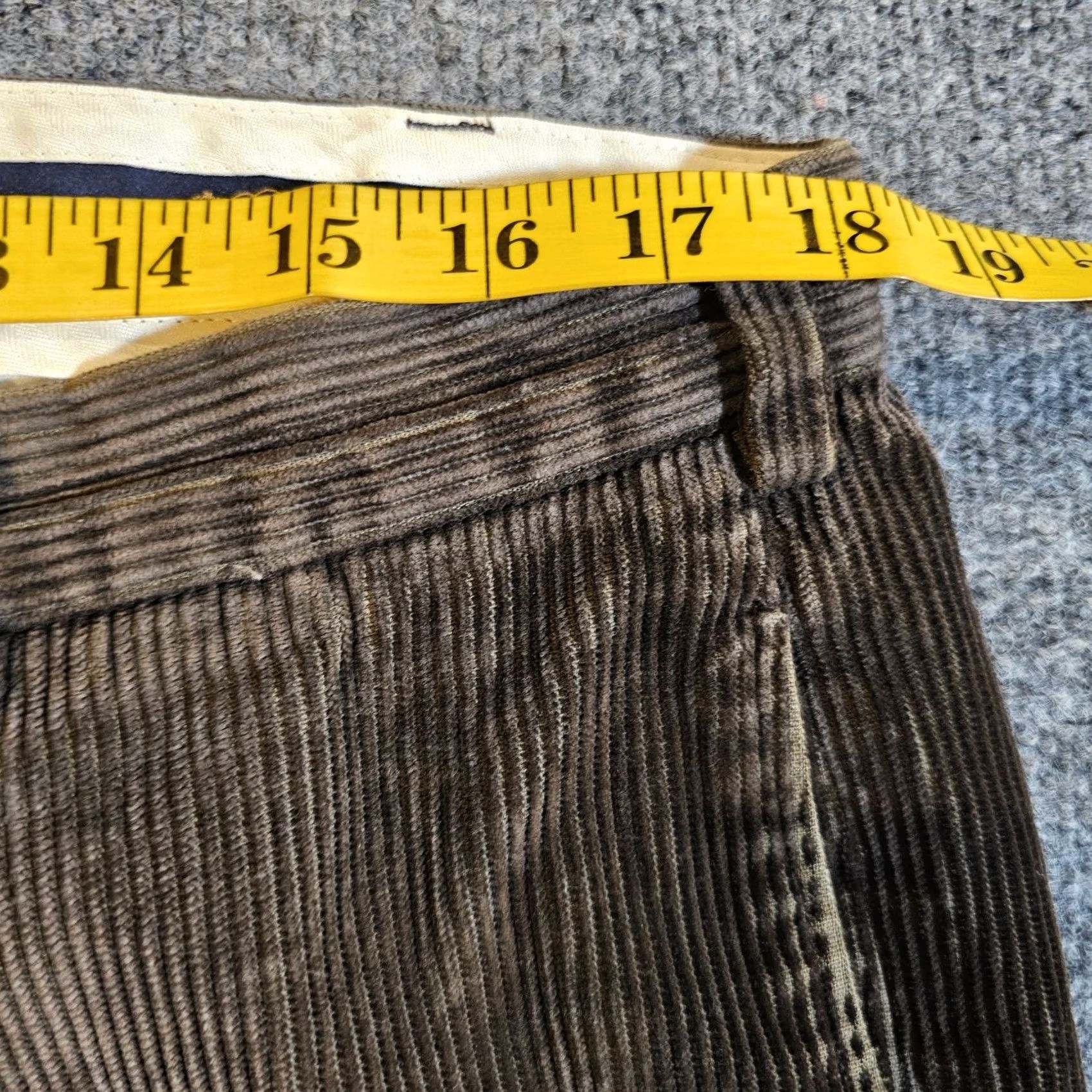 Brooks Brothers Brooks Brothers Pants Mens 38X30 Brown Tapered Corduroy Casual Career Size US 34 / EU 50 - 5 Thumbnail