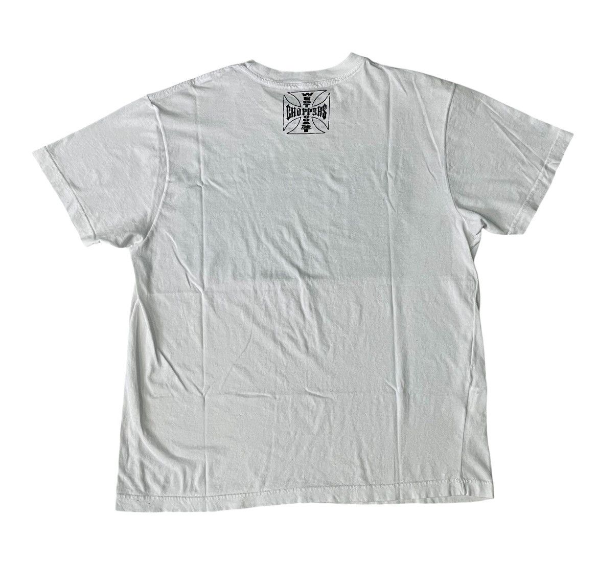 If Six Was Nine × Japanese Brand × Le Grande Bleu (L.G.B.) West Choppers Motorcycle White Tee Size US L / EU 52-54 / 3 - 2 Thumbnail