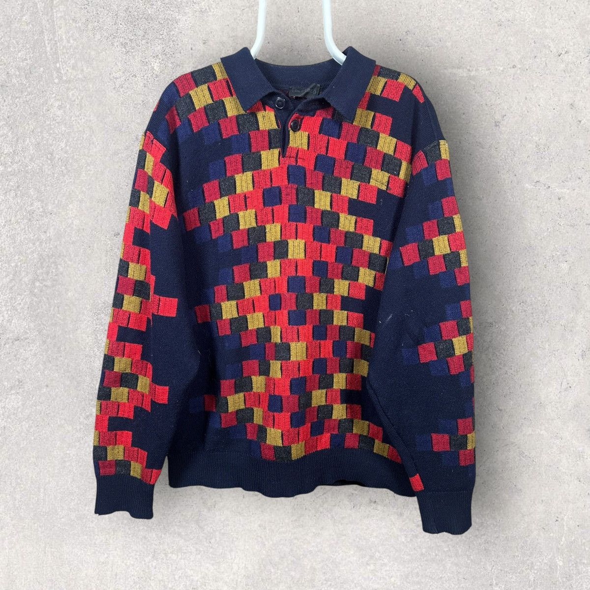 Carlo Colucci Vintage Carlo colucci sweater Size US XL / EU 56 / 4 - 1 Thumbnail