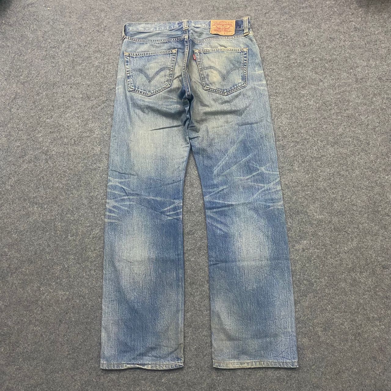 Levi's 💥Vintage Levis 501 Button Fly Kurt Cobain Style Size US 33 - 2 Thumbnail
