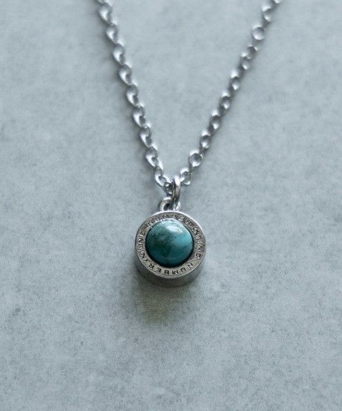Number (N)ine Number nine ROUND LOGO STONE CHARM NECKLACE Size ONE SIZE - 1 Thumbnail