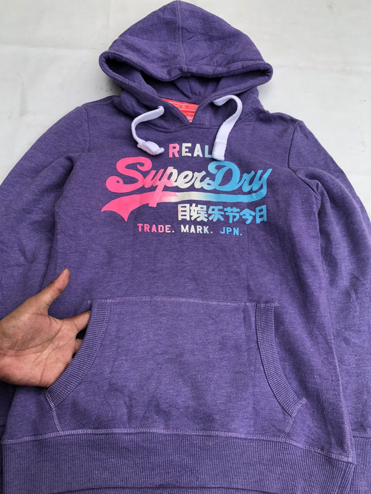 Japan Vintage SuperDry Hoodie Punk Rock Style