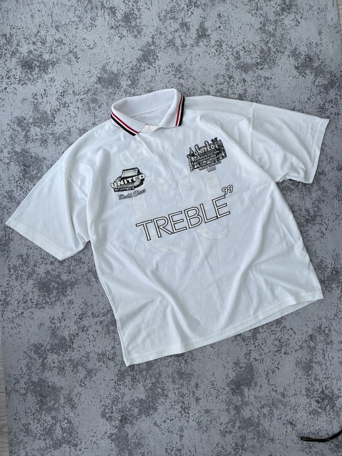 Vintage Archival 1999 Rare❗️Manchester United Treble Champions Jersey Size US L / EU 52-54 / 3 - 1 Thumbnail
