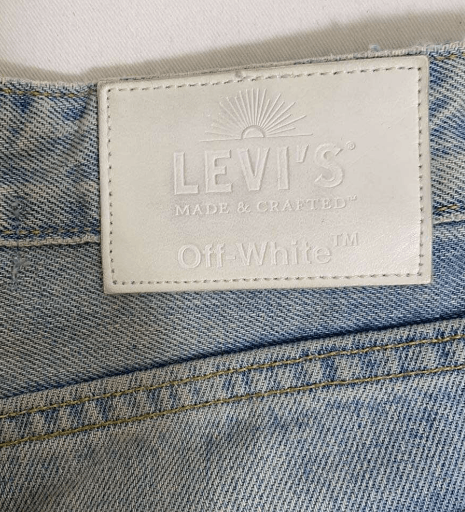 Off-White OFF WHITE Levi's Red Damage Denim Size US 29 - 4 Thumbnail