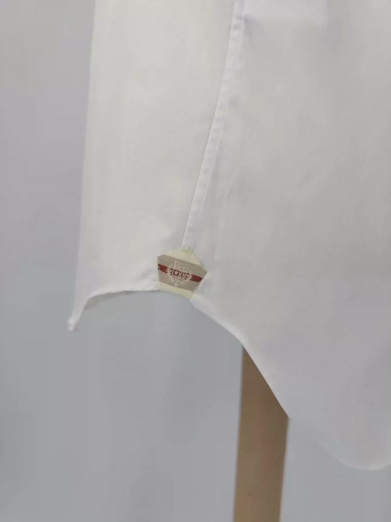 Loro Piana LORO PIANA Classic white shirt Size M / US 6-8 / IT 42-44 - 4 Thumbnail