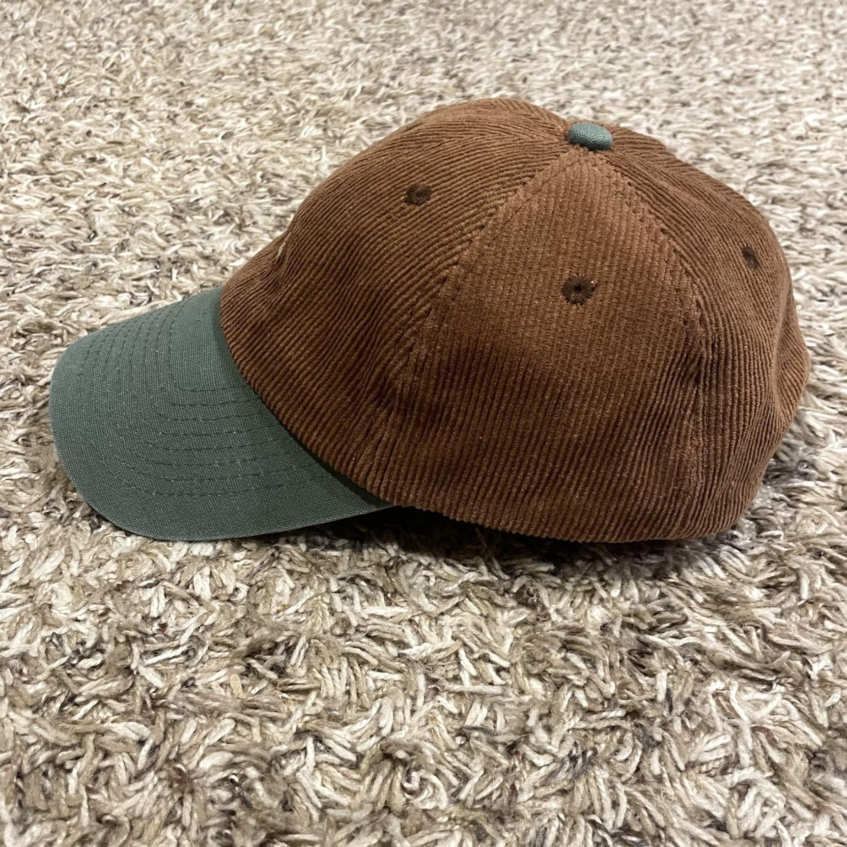 Logo 7 Tinlid Hat Brown Corduroy Tree Logo Strap Back One Size Outdoor Mens Baseball Cap Size ONE SIZE - 4 Thumbnail