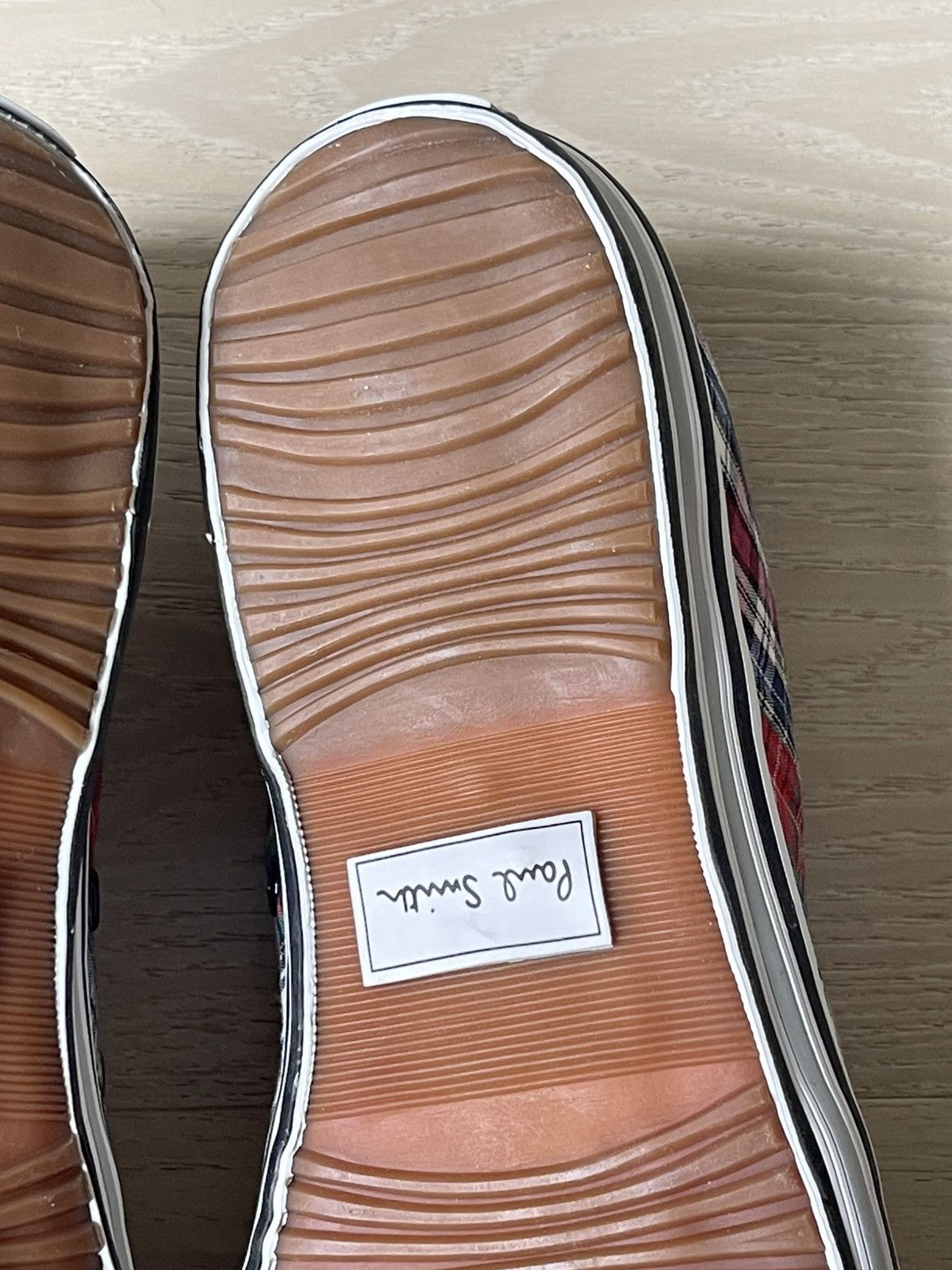 Paul Smith DS Paul Smith Musa Sneakers Red Tartan Multi UK7/US8 Men’s Size US 8 / EU 41 - 11 Thumbnail
