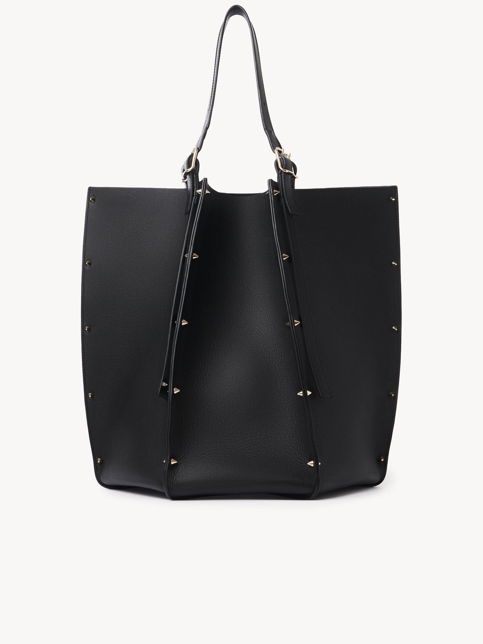 Chloe o1loc1c10425 Size: OS / Carmela Medium Tote Bag in Black Size ONE SIZE - 4 Thumbnail