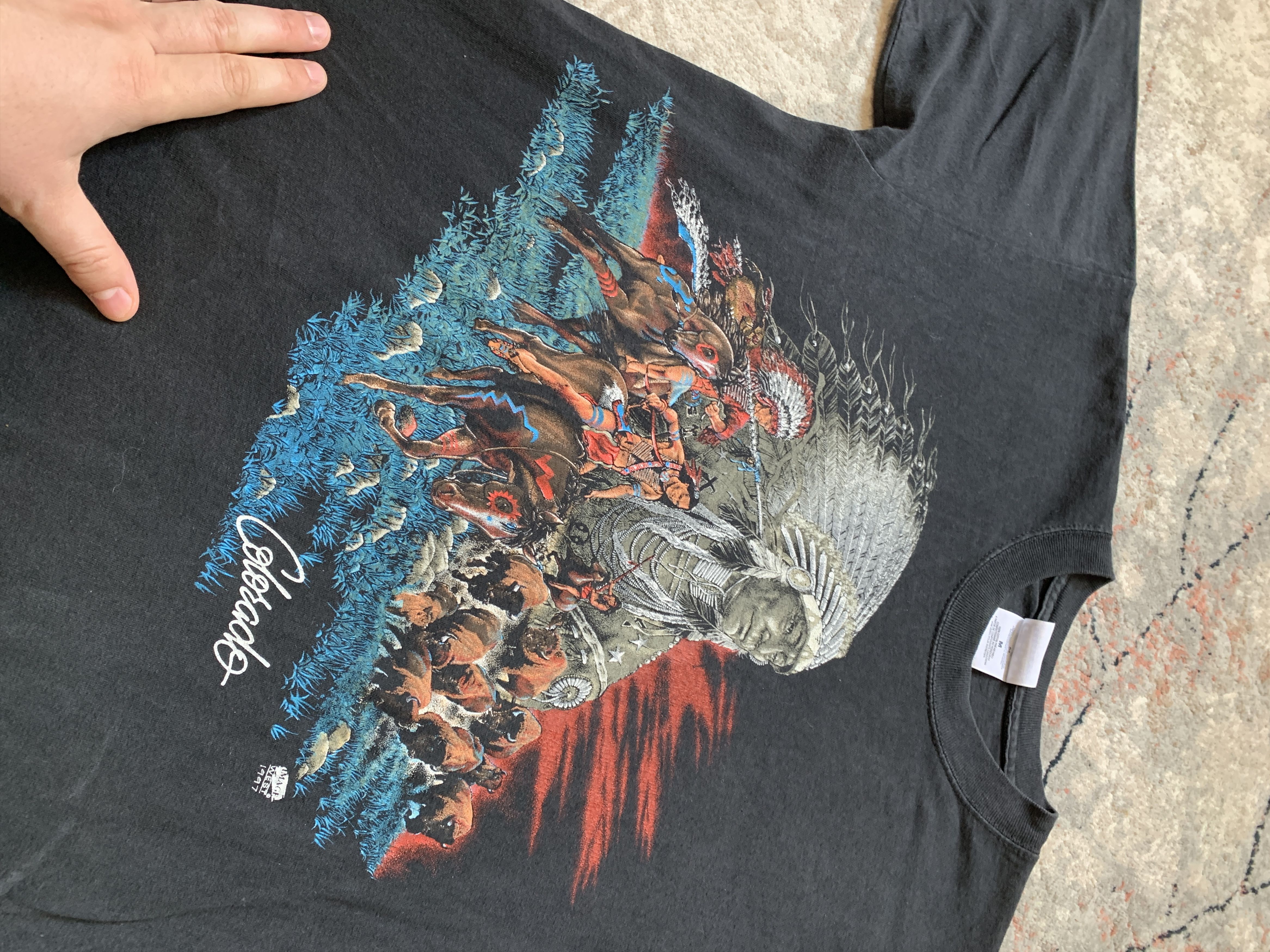 Gildan Gildan Colorado Image West 1997 Tee Size US M / EU 48-50 / 2 - 2 Thumbnail