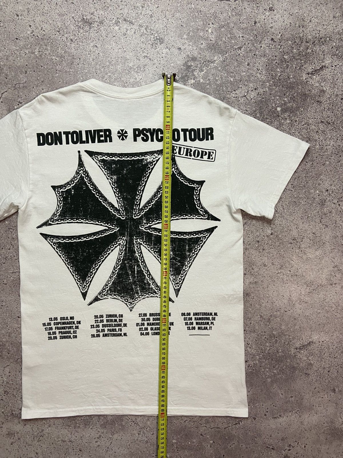 Band Tees Don Toliver T-Shirt Psycho Tour Size US S / EU 44-46 / 1 - 4 Thumbnail