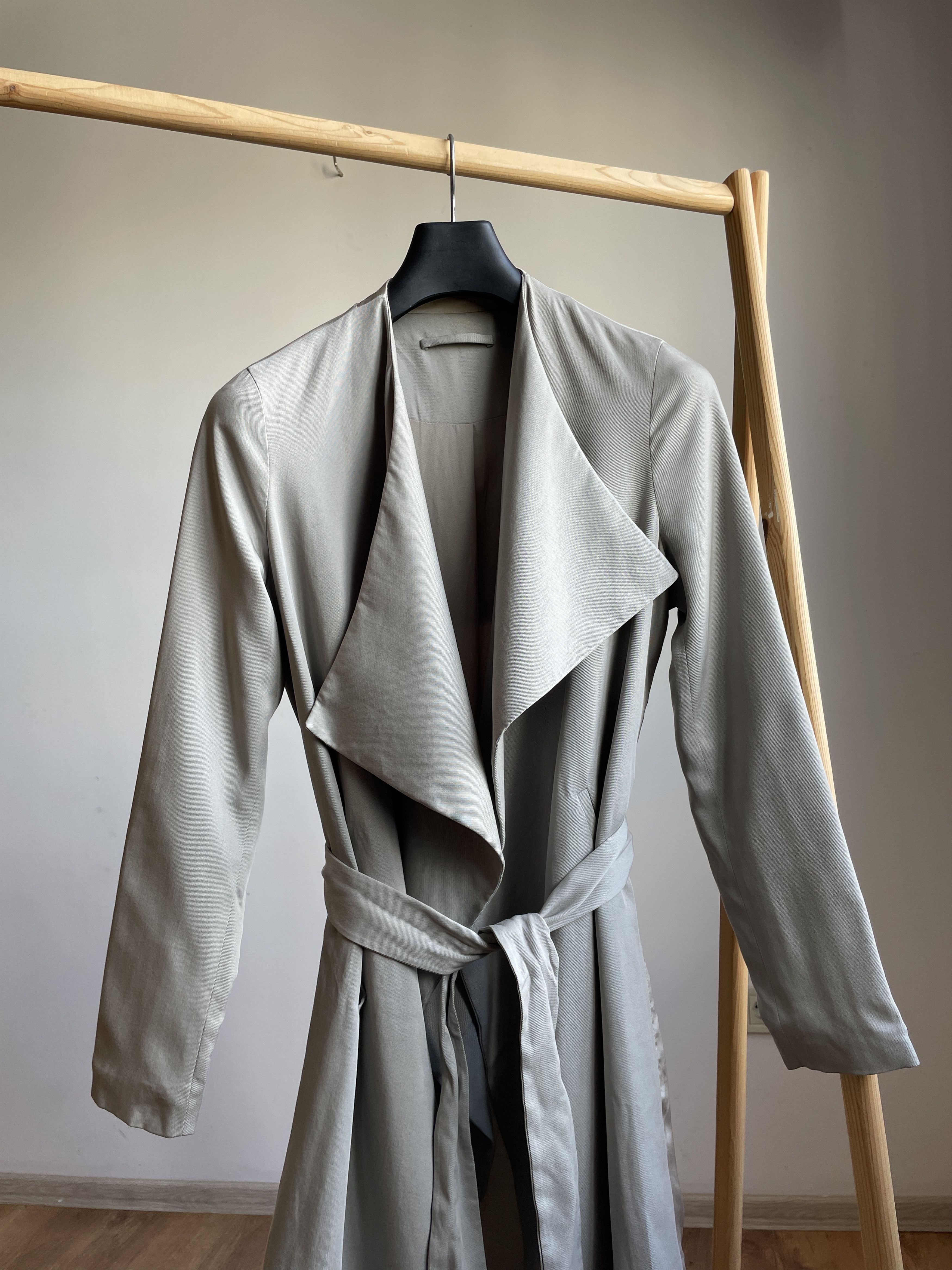 Allsaints Allsaints Womens Hace Trench Coat Size UK 8/ US 4/ EUR 36 Size S / US 4 / IT 40 - 4 Thumbnail