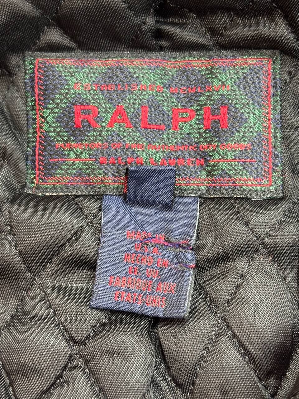 Ralph Lauren Vintage Ralph Lauren Buffalo Check Fireman Coat USA Made Size US XS / EU 42 / 0 - 12 Thumbnail