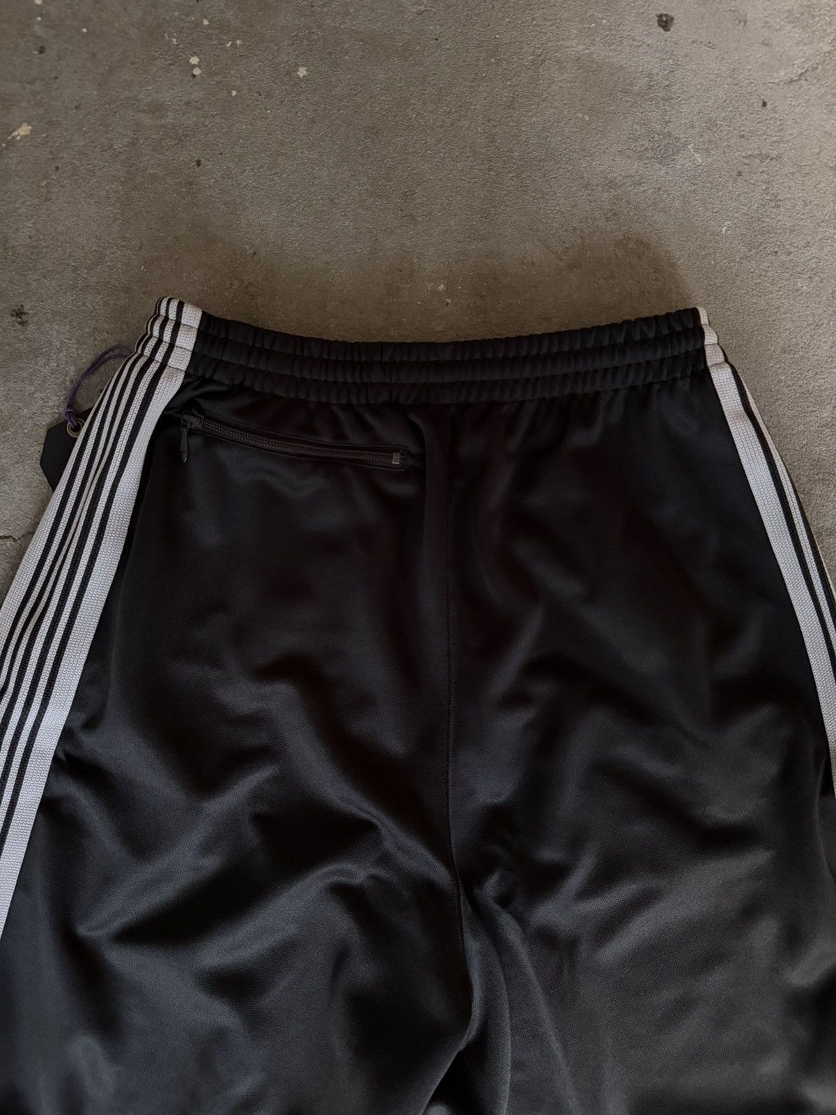 Needles Needles HD Track Pants Poly Smooth Black/White Size US 30 / EU 46 - 5 Thumbnail