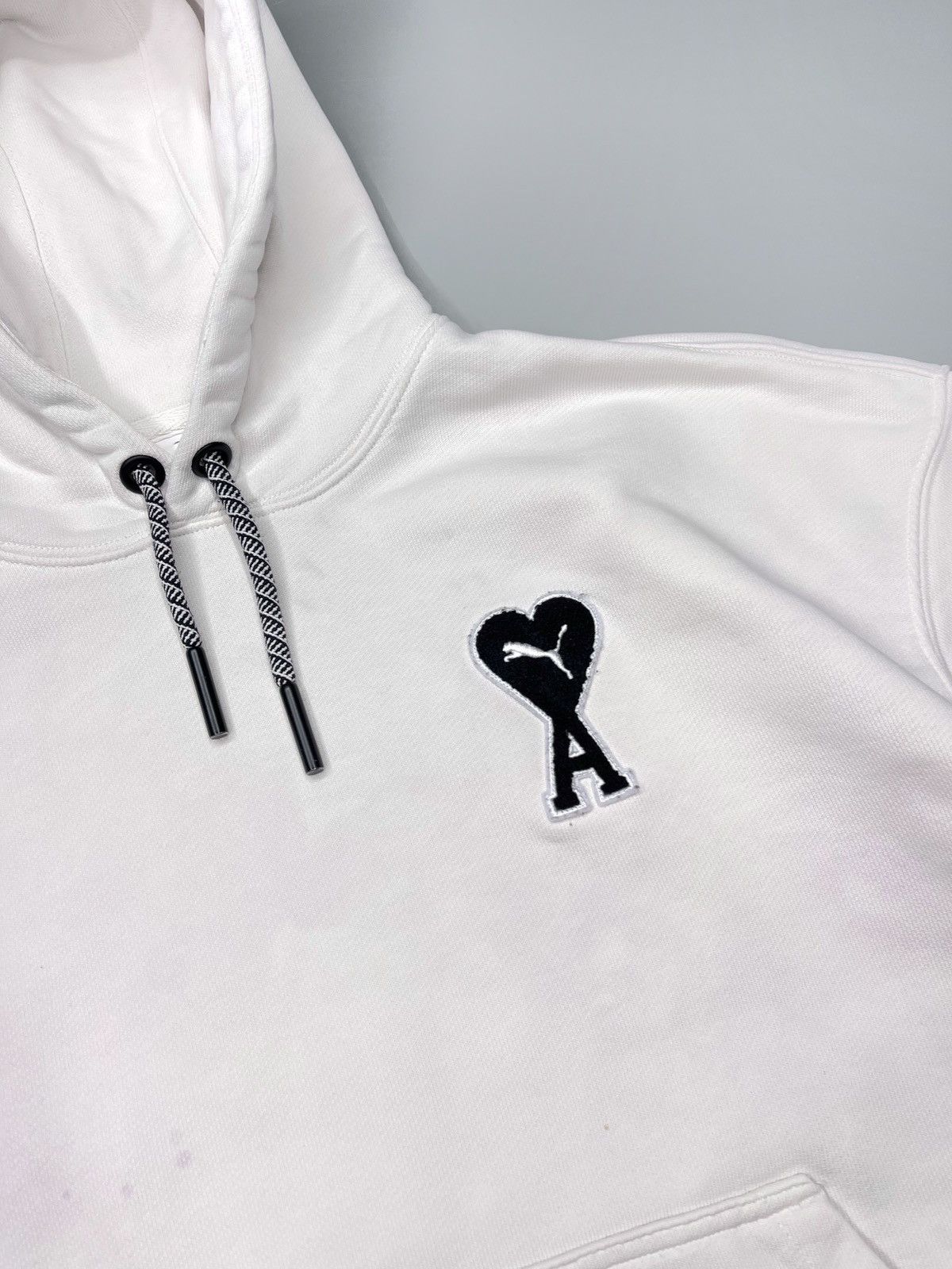 AMI × Puma AMI Puma Y2k Hoodie Size L / US 10 / IT 46 - 5 Thumbnail