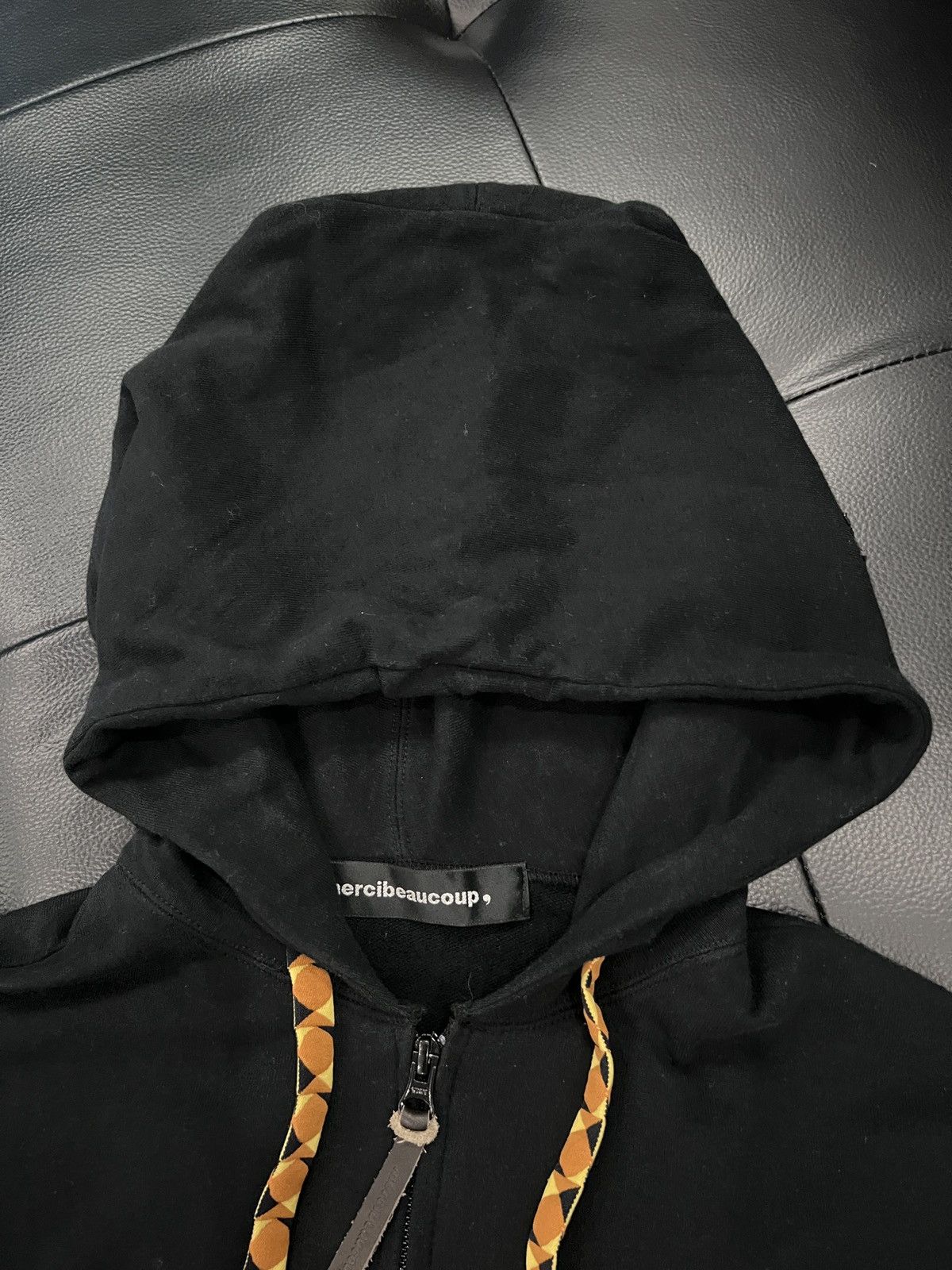 mercibeaucoup mercibeaucoup, Oversized Hood Bear Embroidery Zip Hoodie Size US L / EU 52-54 / 3 - 9 Thumbnail