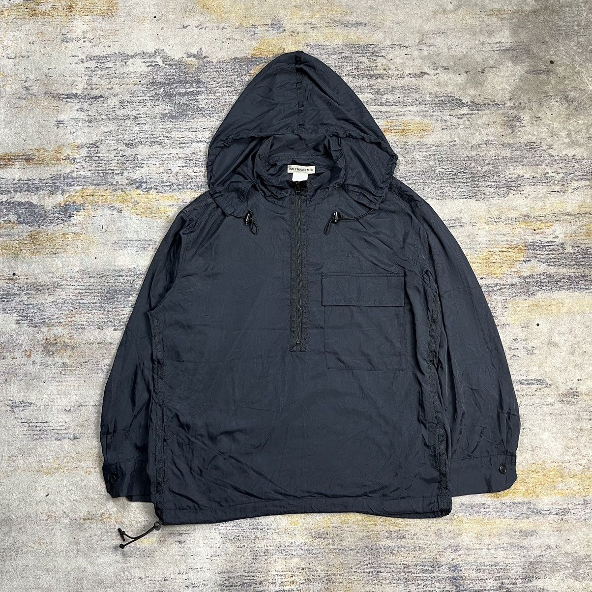 Issey Miyake × Japanese Brand Issey Miyake Men half zip light jacket Size US M / EU 48-50 / 2 - 1 Thumbnail