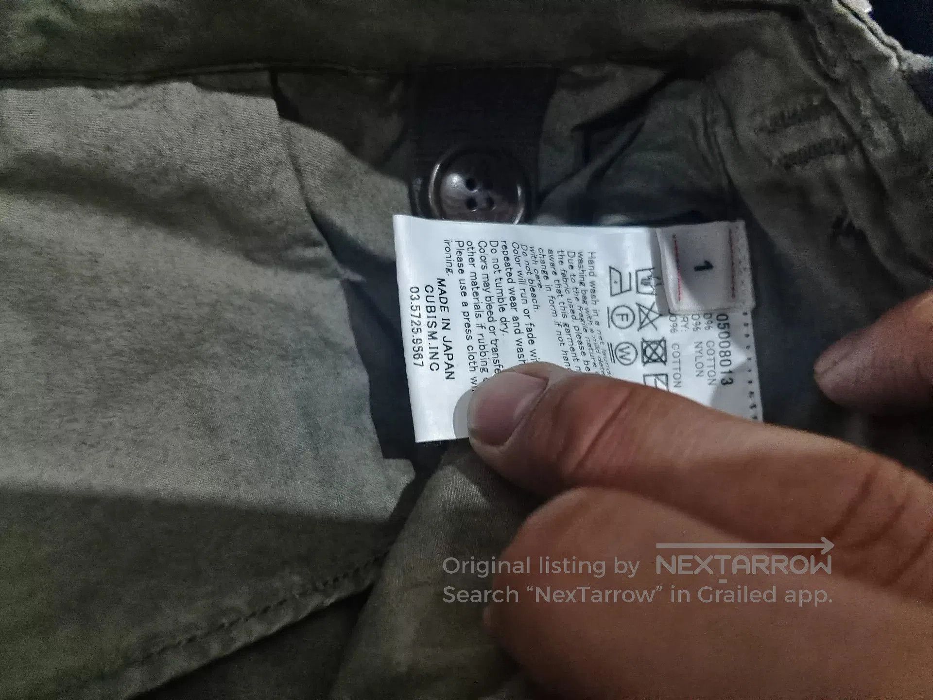 Visvim visvim 22AW Eiger CD Green Cargo Pants. Size US 26 / EU 42 - 5 Thumbnail