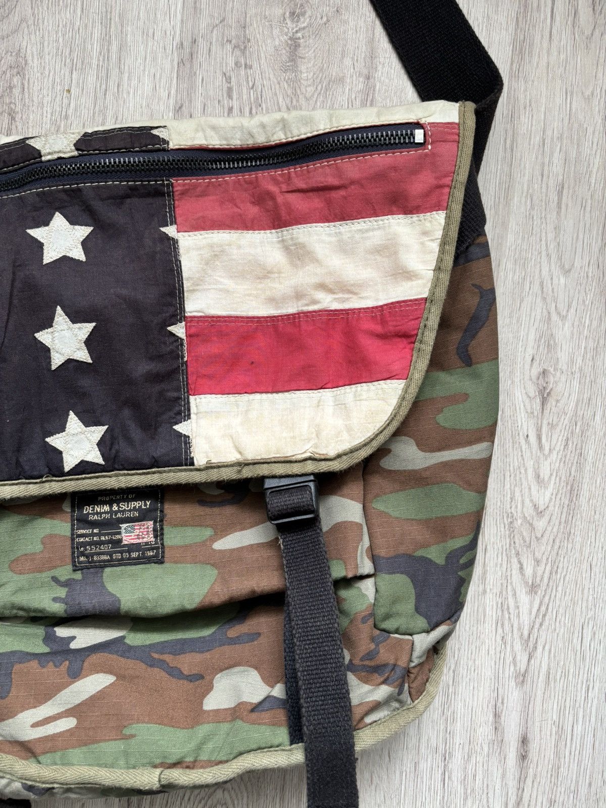Denim & Supply Ralph Lauren Ralph Lauren Stars And Stripes Camouflage Military Bag Size ONE SIZE - 3 Thumbnail