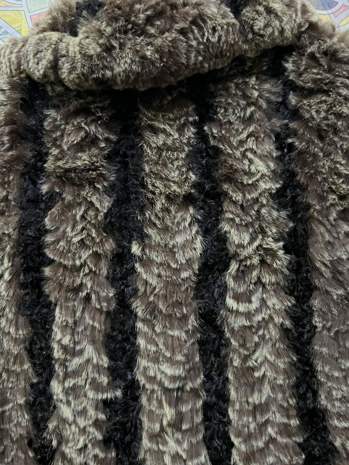 Japanese Brand × Leather Fur Reversible Jacket ByJapanese Designer MAISON D’OR.(Gj31) Size US L / EU 52-54 / 3 - 14 Thumbnail