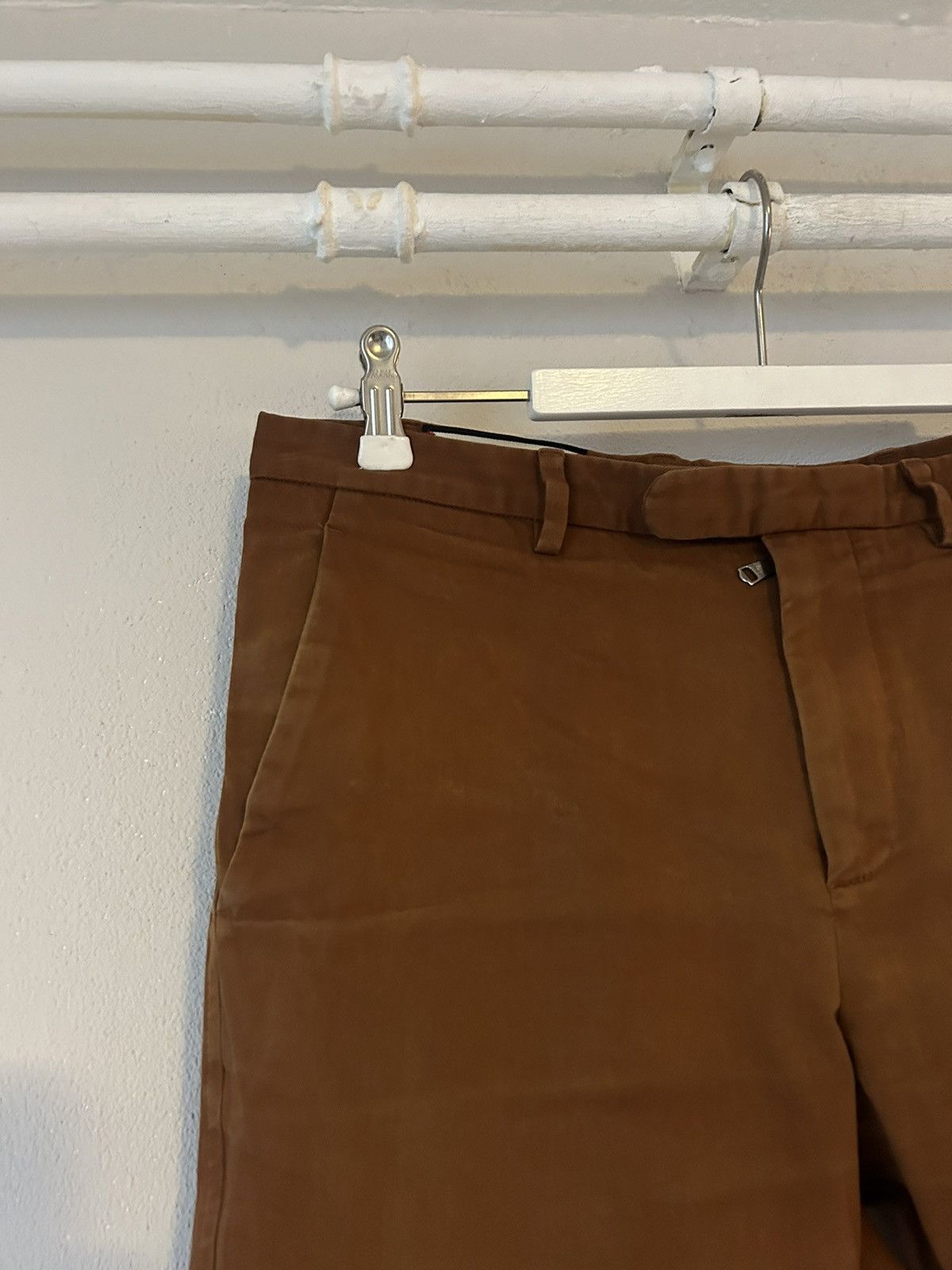 Gucci Gucci Brown Trousers with Embroidered Bee Detail - Size 46 Size US 30 / EU 46 - 3 Thumbnail