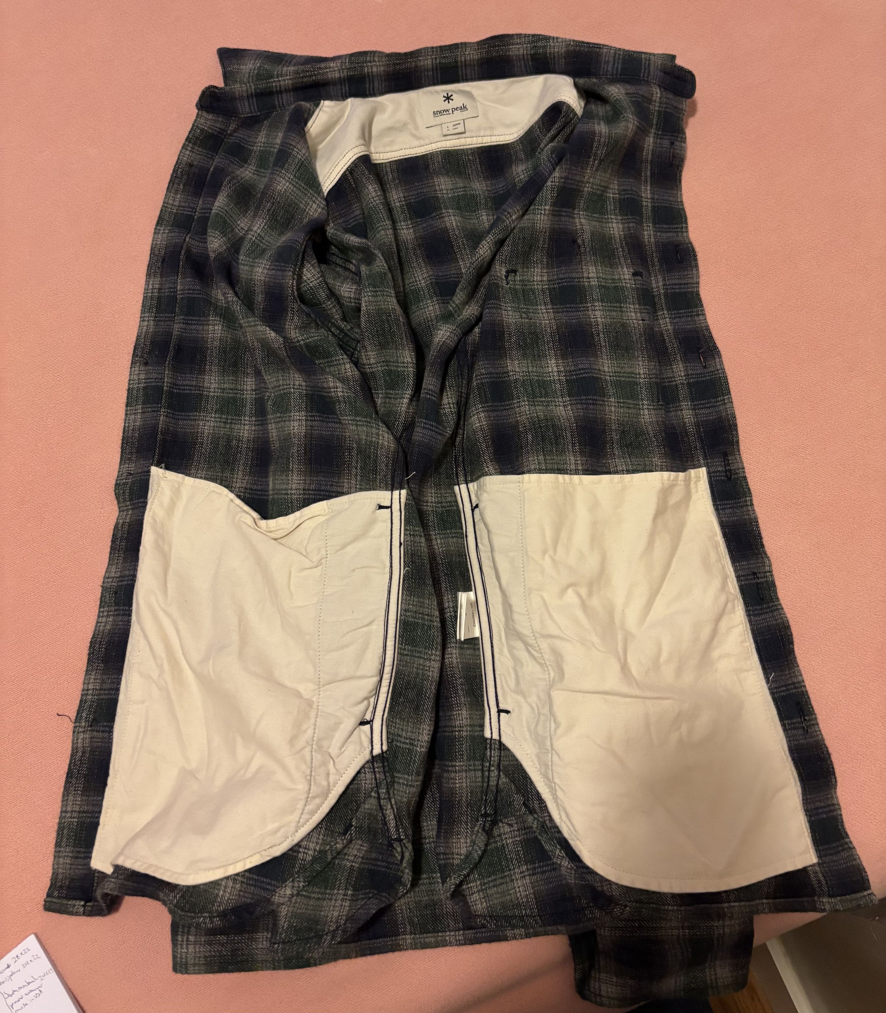 Snow Peak button down kinda-jacket with pockets Size US M / EU 48-50 / 2 - 5 Thumbnail