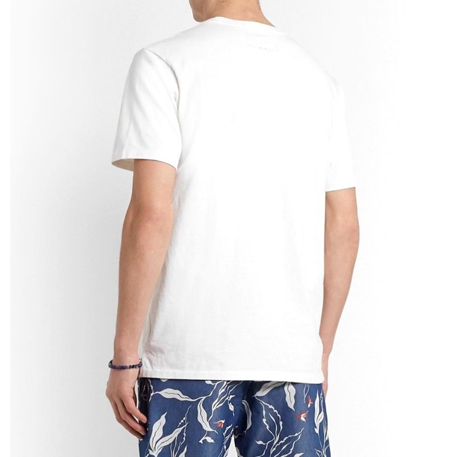 Rag & Bone Rag & Bone New York Graphic Embroidered Bird T-Shirt Rare XL White Mens Size US XL / EU 56 / 4 - 5 Thumbnail